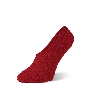Click for more details on Worlds Softest Sock "Spa Footsie" Red Worlds Softest Sock