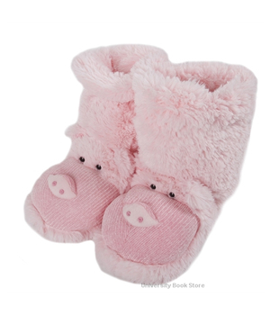 Click for more details on Fuzzy Friends Slippers-Pig Fuzzy Friends Slippers-Pig